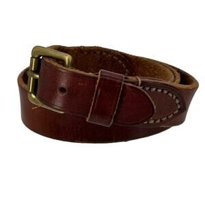 Polo Ralph Lauren Leather Pony Classic Belt Men’s 41 Brown Preppy Logo Western